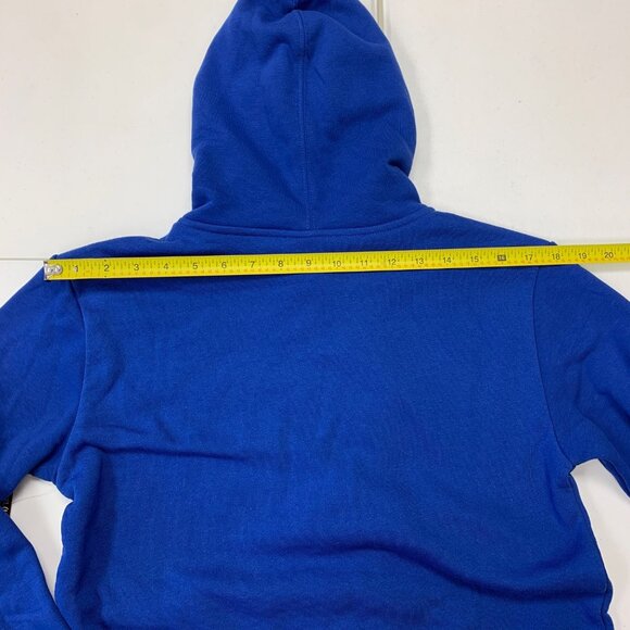 Champion Kids Logo Fleece Hoodie XL 14/16 Blue Pullover Sweatshirt - Picture 12 of 12